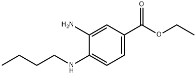 Ethyl 3-amino-4-(butylamino)benzoate Structure