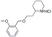 2-{2-[(2-Methoxybenzyl)oxy]ethyl}piperidinehydrochloride Struktur