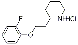 2-[2-(2-Fluorophenoxy)ethyl]piperidinehydrochloride 结构式