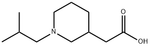 2-(1-Isobutyl-3-piperidinyl)acetic acid|