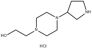 2-[4-(3-Pyrrolidinyl)-1-piperazinyl]-1-ethanoldihydrochloride|