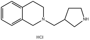 2-(3-Pyrrolidinylmethyl)-1,2,3,4-tetrahydroisoquinoline dihydrochloride Structure