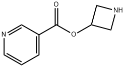 3-Azetidinyl nicotinate Struktur