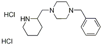 1-Benzyl-4-(2-piperidinylmethyl)piperazinedihydrochloride,1220021-41-9,结构式
