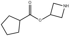3-Azetidinyl cyclopentanecarboxylate Structure