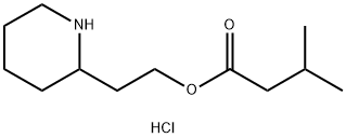 2-(2-Piperidinyl)ethyl 3-methylbutanoatehydrochloride,1220021-64-6,结构式