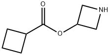 3-Azetidinyl cyclobutanecarboxylate 结构式