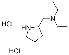 N-Ethyl-N-(2-pyrrolidinylmethyl)-1-ethanaminedihydrochloride 结构式