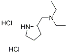 N-Ethyl-N-(2-pyrrolidinylmethyl)-1-ethanaminedihydrochloride,1220027-24-6,结构式