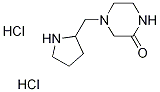 4-(2-Pyrrolidinylmethyl)-2-piperazinonedihydrochloride|