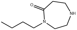 4-Butyl-1,4-diazepan-5-one Struktur