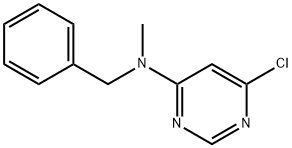 N-Benzyl-6-chloro-N-methyl-4-pyrimidinamine Struktur
