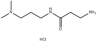 3-Amino-N-[3-(dimethylamino)propyl]propanamidedihydrochloride 结构式