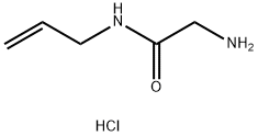 N-Allyl-2-aminoacetamide hydrochloride Structure