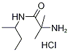 2-Amino-N-(sec-butyl)-2-methylpropanamidehydrochloride 结构式