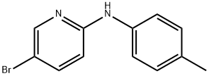 N-(5-Bromo-2-pyridinyl)-N-(4-methylphenyl)amine Struktur