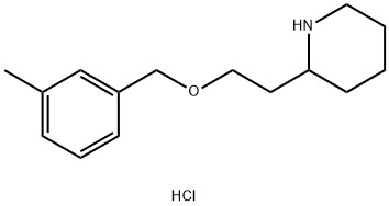 2-{2-[(3-Methylbenzyl)oxy]ethyl}piperidinehydrochloride|