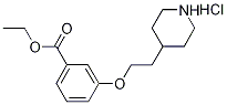 Ethyl 3-[2-(4-piperidinyl)ethoxy]benzoatehydrochloride|