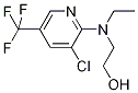 2-[[3-Chloro-5-(trifluoromethyl)-2-pyridinyl]-(ethyl)amino]-1-ethanol Struktur