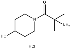 1220033-45-3 2-氨基-1-(4-羟基哌啶-1-基)-2-甲基丙-1-酮盐酸盐