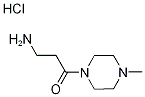 1220033-51-1 3-Amino-1-(4-methyl-1-piperazinyl)-1-propanonehydrochloride