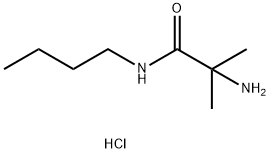 2-Amino-N-butyl-2-methylpropanamide hydrochloride Struktur