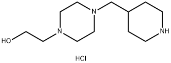 2-[4-(4-Piperidinylmethyl)-1-piperazinyl]-1-ethanol dihydrochloride|