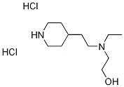 2-{Ethyl[2-(4-piperidinyl)ethyl]amino}-1-ethanoldihydrochloride Structure