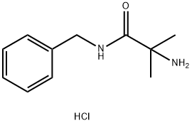 2-Amino-N-benzyl-2-methylpropanamide hydrochloride 结构式