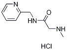 2-(Methylamino)-N-(2-pyridinylmethyl)acetamidehydrochloride,1220035-91-5,结构式