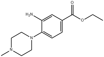 Ethyl 3-amino-4-(4-methyl-1-piperazinyl)benzoate|3-氨基-4-(4-甲基哌嗪-1-基)苯甲酸乙酯