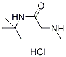 N-(tert-Butyl)-2-(methylamino)acetamidehydrochloride Struktur