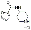 N-(4-Piperidinyl)-2-furamide hydrochloride Structure