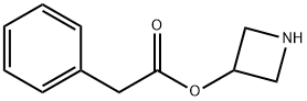 azetidin-3-yl 2-phenylacetate Struktur