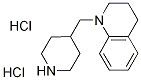 1-(4-Piperidinylmethyl)-1,2,3,4-tetrahydroquinoline dihydrochloride Struktur