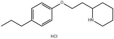 2-[2-(4-Propylphenoxy)ethyl]piperidinehydrochloride|