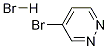 4-溴哒嗪氢溴酸盐,1220039-64-4,结构式