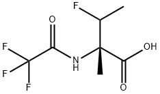 Isovaline,  3-fluoro-N-(trifluoroacetyl)-  (9CI) Structure