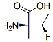 Isovaline, 3-fluoro-, (R*,R*)- (9CI) Structure