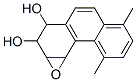 7,8-dihydroxy-5,6-epoxy-1,4-dimethyl-5,6,7,8-tetrahydrophenanthrene Structure