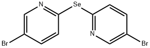 bis(5-bromo-2-pyridyl) selenide Structure