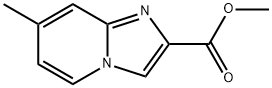 IMidazo[1,2-a]pyridine-2-carboxylic acid, 7-Methyl-, Methyl ester 结构式