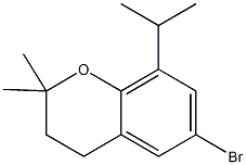 6-bromo-8-isopropyl-2,2-dimethylchroman,1220476-09-4,结构式