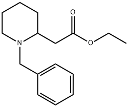 Ethyl 1-Benzyl-2-piperidineacetate Structure