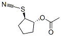 Thiocyanic acid, 2-(acetyloxy)cyclopentyl ester, trans- (9CI)|