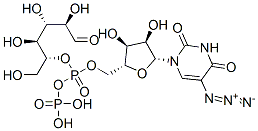 5-azidouridine 5'-diphosphoglucose,122060-70-2,结构式