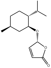 (S)-5-[(1S)-MENTHYLOXY]-2(5H)-FURANONE Struktur