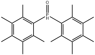 Phosphine oxide, bis(pentamethylphenyl)-,122085-61-4,结构式