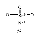 すず(IV)酸ナトリウム3水和物 化学構造式