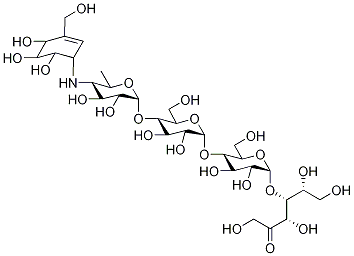 α-D-Glucosyl Acarbose D-Fructose IMpurity Struktur